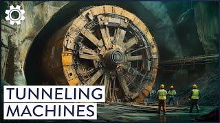 The Monstrous Machines That Drill Underwater Tunnels