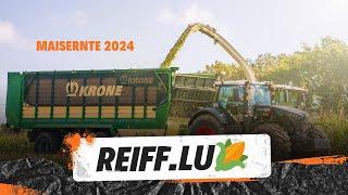 Maisernte 2024 zu Gast bei Lohnunternehmen Reiff.lu