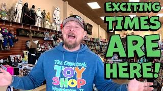 We Hired Our First Employee! Major News & More at The Overstock Toy Shop!