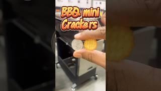 BBQ crackers the size of a quarter 🪙