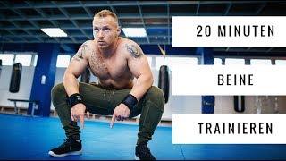 20 Minuten Beine Workout zum Mitmachen | 30 Sek. Intervalle | Daheim trainieren | Leg Day