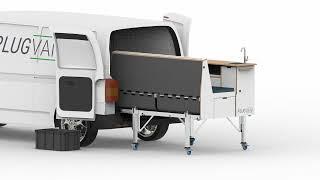 Camper Ausbau für Kleintransporter in 5 Minuten | VW T6.1 | Modulare Van Conversion