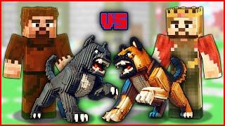 FAKİR KÖPEĞİ VS ZENGİN KÖPEĞİ KAVGA EDİYOR!  - Minecraft ZENGİN FAKİR HAYATI