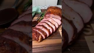 Easy and Delicious Smoked Pork Loin! #bbqrecipes #bbq #grilling #recipe