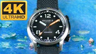 Bausele [Australia] – Oceanmoon V Orca Black 42mm Swiss Made Diver Built for an Unplugged Lifestyle