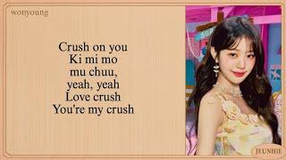 IVE 'Crush' Easy Lyrics