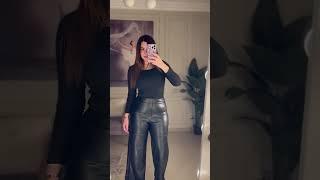 Leather christmas POV ️ #fashion #latex #leather #pov #grwm #love #ootd #ooty #shiny #style #fyp