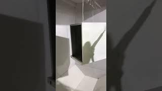 White Powder Coding                                 On Iron Drower Box