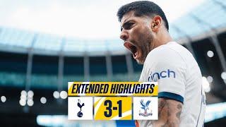 TOTTENHAM HOTSPUR 3-1 CRYSTAL PALACE // EXTENDED PREMIER LEAGUE HIGHLIGHTS