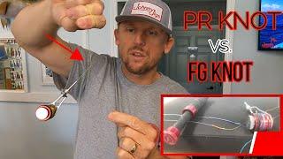 FG knot vs PR knot | Break Test | Slow Pitch Jigging Knots | Offshore Fishing