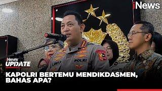 Kapolri dan Mendikdasmen Bahas Bahaya Narkoba dan Judol hingga Kriminalisasi Guru