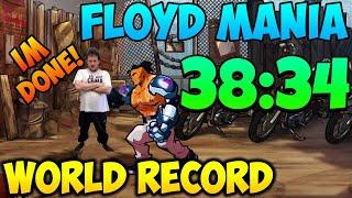 Streets of Rage 4 DLC V8 FLOYD MANIA SPEEDRUN 38:34 *FORMER* WORLD RECORD!