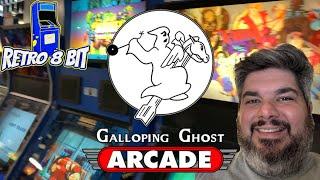 Galloping Ghost Arcade Review and Walkthrough with Retro 8 Bit