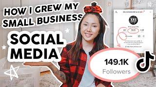 How I Grew + Marketed XXL Scrunchie's Social Media | Promote Your Small Business Online ~150K TikTok