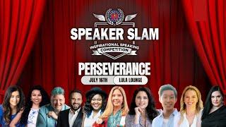 Meet the Speakers & Judges for the 2024 Perseverance Competition | Speaker Slam