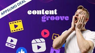 ContentGroove Review and Demo: Create Video Highlights Using Generative AI - Appsumo Deal $49