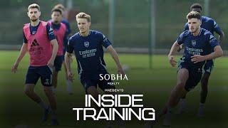 INSIDE TRAINING | The squad prepare for the next test | Brighton & HA at Emirates Stadium