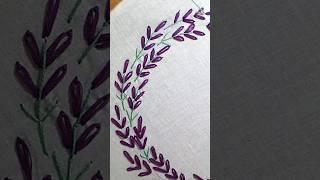 Lazy daisy Stitch 🪡#shortsvideo #embroiderypatterns