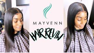 My First Frontal Install with Hair Mayvenn  *UNSPONSORED REVIEW*