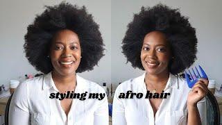 HAIR // how I style and shape my beautiful afro hair ️️️ | ALOVE4ME