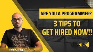 How to Get Hired as a Programmer?