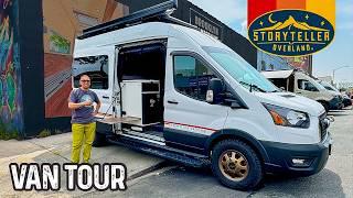 Tour a Storyteller Overland MODE LT Campervan - FULL TIME Van Dweller