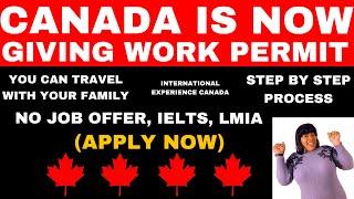 GET A WORK PERMIT IN CANADA WITHOUT A JOB OFFER AND TRAVEL WITH FAMILY