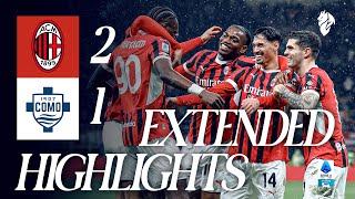 Another comeback, another win! | AC Milan 2-1 Como | Extended Highlights