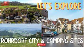 Let's explore a driving tour of Rohrdorf City and It's Camping Sites, Rohrdorf, Germany 