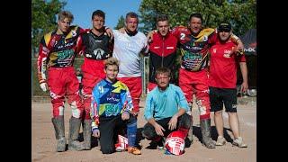 Ein Motoballspiel ( 1.MBC 70 / 90 Halle e.V. ) in Neustadt, Halle Saale, Sachsen-Anhalt, Deutschland