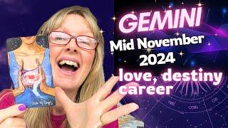 GEMINI ️ "LOVE LIKE THIS COMES ONLY ONCE IN A LIFETIME 🫶 Mid November 2024