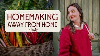 Leaving home for a MONTH and still MAKING A HOME! | Family Travels to Italy