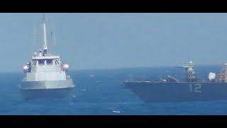 USS Thunderbolt Intercepted by Iranian Patrol Craft