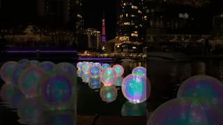 Ephemeral oceanic visited  Elizabeth quay this year  #citylife #lights #perth #westernaustralia