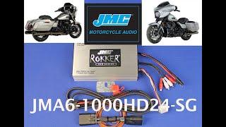 JMC ROKKER 1000XXR Stage6 4-CH Amp Kit for 2024 Harley StreetGlide Installation Video.