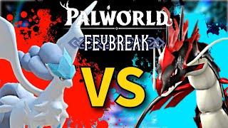 Palworld Feybreak - Xenolord Fight - Frostallion VS Jormuntide Ignis Comparison - Goal To Sub 1 Min