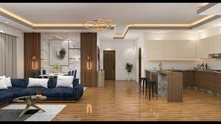 Interior Design ( Apartment ) Sketchup | Vray 5.2 ... part 2