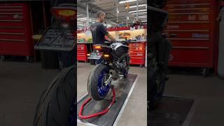 Full Akrapovic on the 2024 Yamaha MT-09 SP #yamaha #mt09 #akrapovic #mt09sp