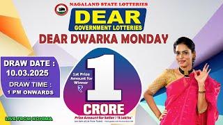 DEAR LOTTERY LIVE DEAR 1 PM 10.03.2025 NAGALAND LOTTERY LIVE DRAW LOTTERY SAMBAD LIVE FROM KOHIMA