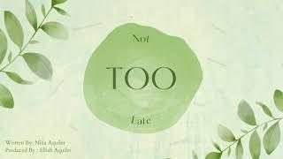 Not Too Late by Niña Aquiler (Lyric Video)