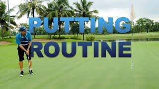 You Must Stick to Your Putting Routine!! #pgaprofessional #golf #golflife #doscovergolfasia