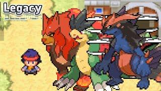 Pokemon Legacy - Fan-made Game has new fakemons, new pokemon with new story, new region