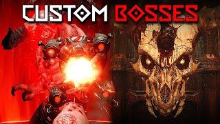 These CUSTOM BOSSES in DOOM Eternal are WILD!