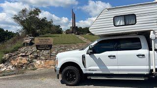 Cedar Creek Ouachita National Forest - Three Sticks Monument - Dispersed Camping Oklahoma