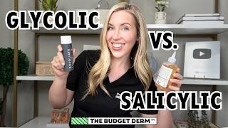 Which Acid Is Best For YOUR Anti-aging Routine? | Salicylic vs Glycolic Acid