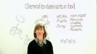 Chemical contaminants in the food chain