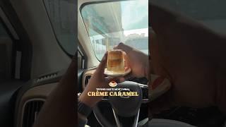 Trying the VIRAL Crème Caramel in UAE #viral #caramel #dessert #spotlight #uae #dubai