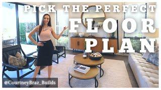 Pick your Perfect Floor Plan | New Home Build Layout Selection