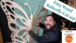 How to DIY a Butterfly Backdrop for Balloon Garlands