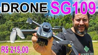 Drone SG109 teste externo camera qualidade da imagem aplicativo como ligar